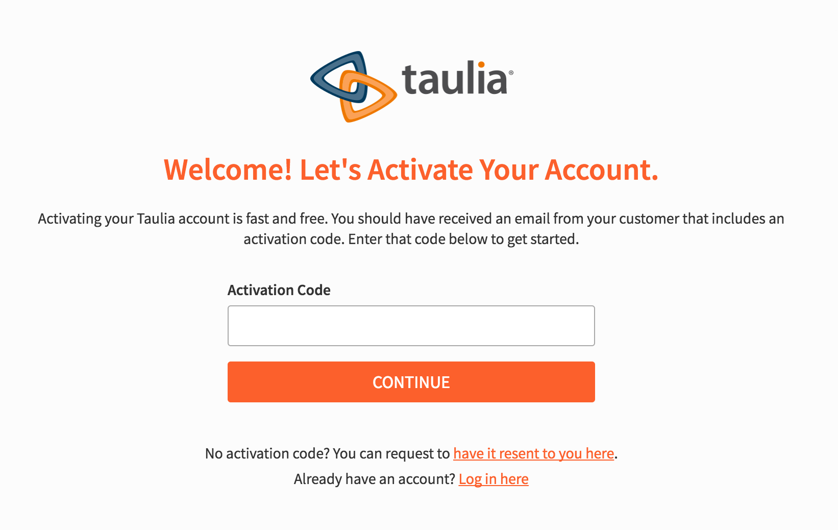 Taulia Support Q Why Is My Activation Code Token Showing Invalid