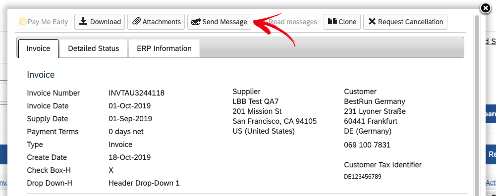 Q. How do I contact my customer through the portal?: 000003470